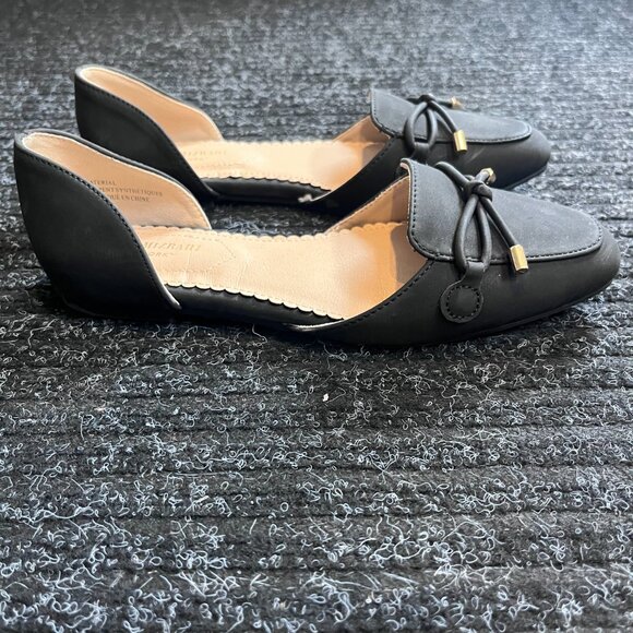 Isaac Mizrahi Black Flats - Picture 4 of 4